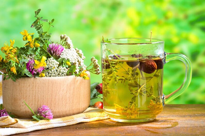 ceai de plante pentru prostatită